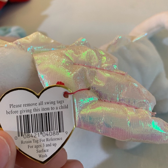 RARE! MAGIC THE DRAGON BEANIE BABIES - Picture 5 of 8